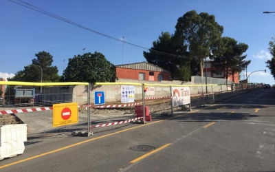 Imatges de les obres a Pau Casals aquesta tarda | Ràdio Sabadell